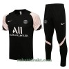 Paris Saint-Germain Trenings Skjorter Set 22-23 Svart Rosa - Herre